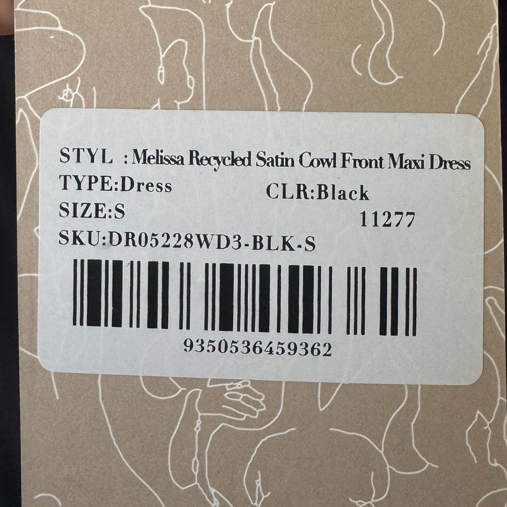 Meshki Black Maxi Dress - Picture 16 of 16